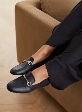 Stylische Leder-Loafer für Damen